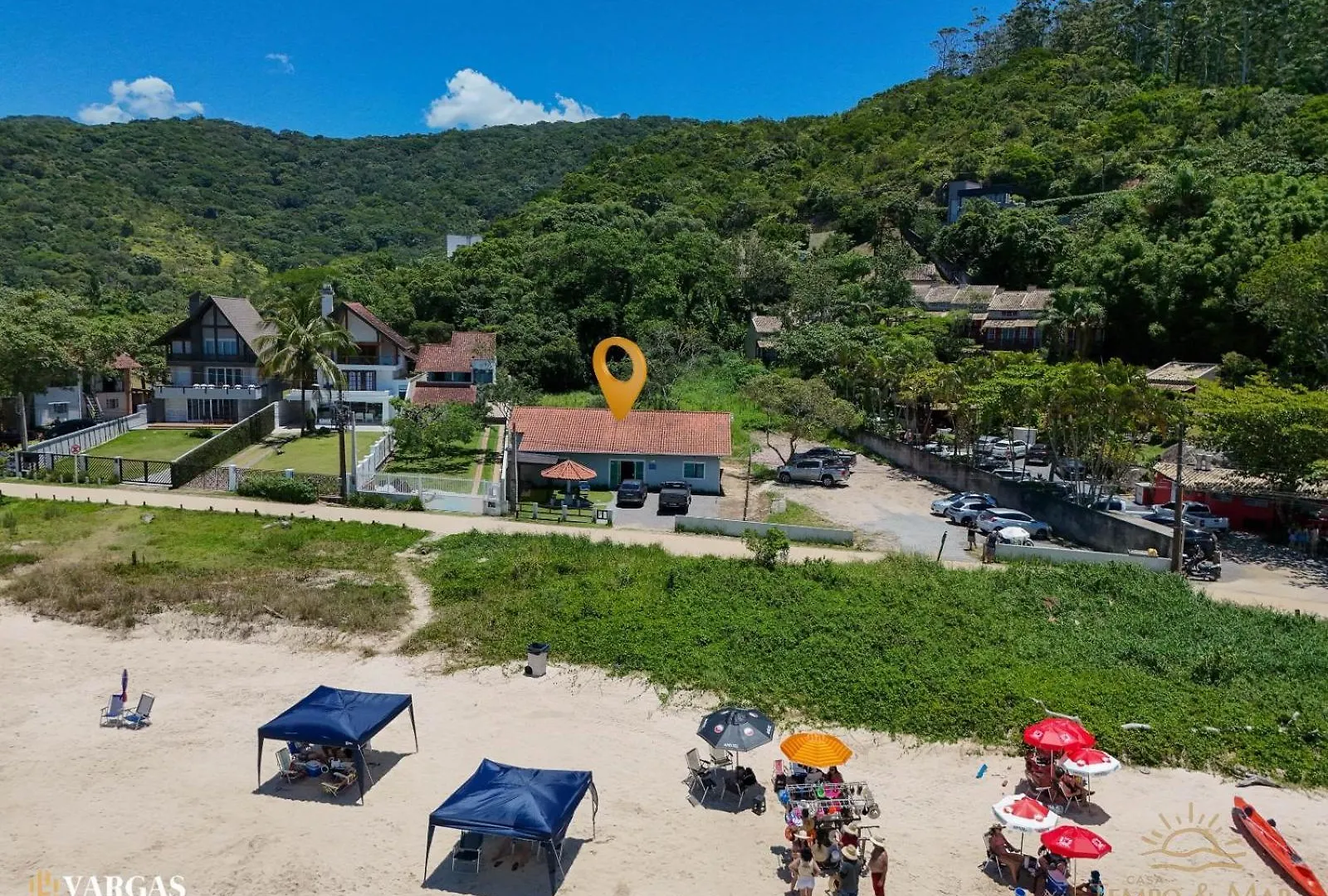 Сasa de vacaciones Casa Tempo E Mar - A Beira Da Praia De Zimbros Bombinhas