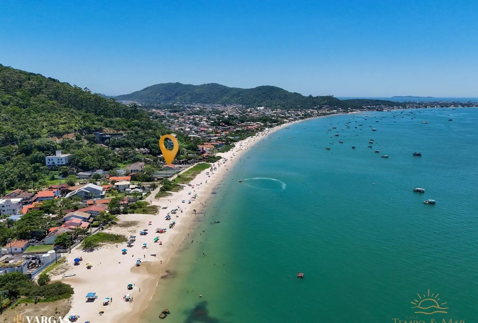 Casa Tempo E Mar - A Beira Da Praia De Zimbros Bombinhas Brasil