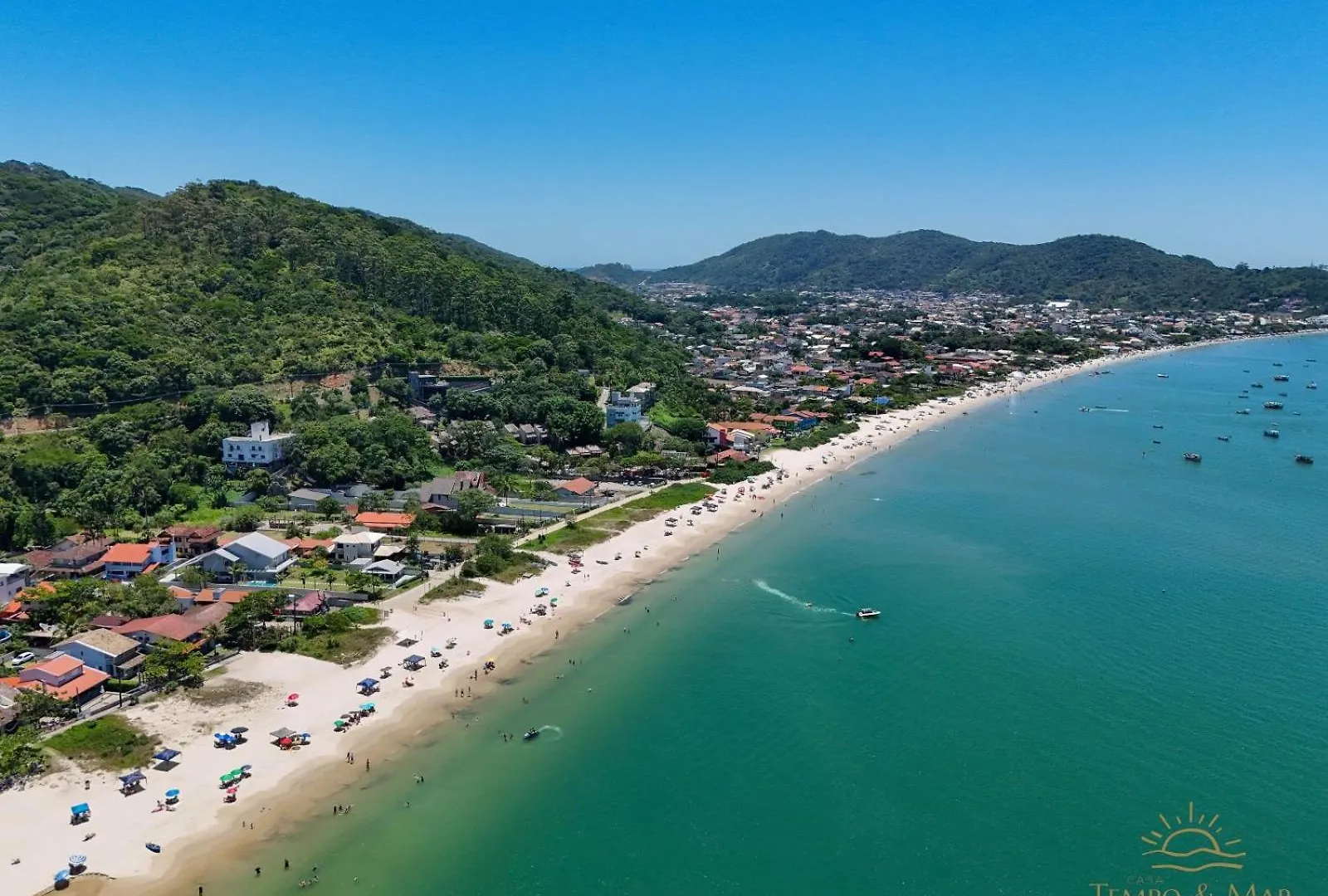 Casa Tempo E Mar - A Beira Da Praia De Zimbros Bombinhas Сasa de vacaciones
